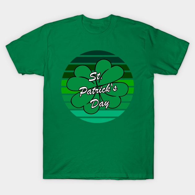 4 Leaf Clover Shamrock St. Patrick's Day T-Shirt by Tpixx